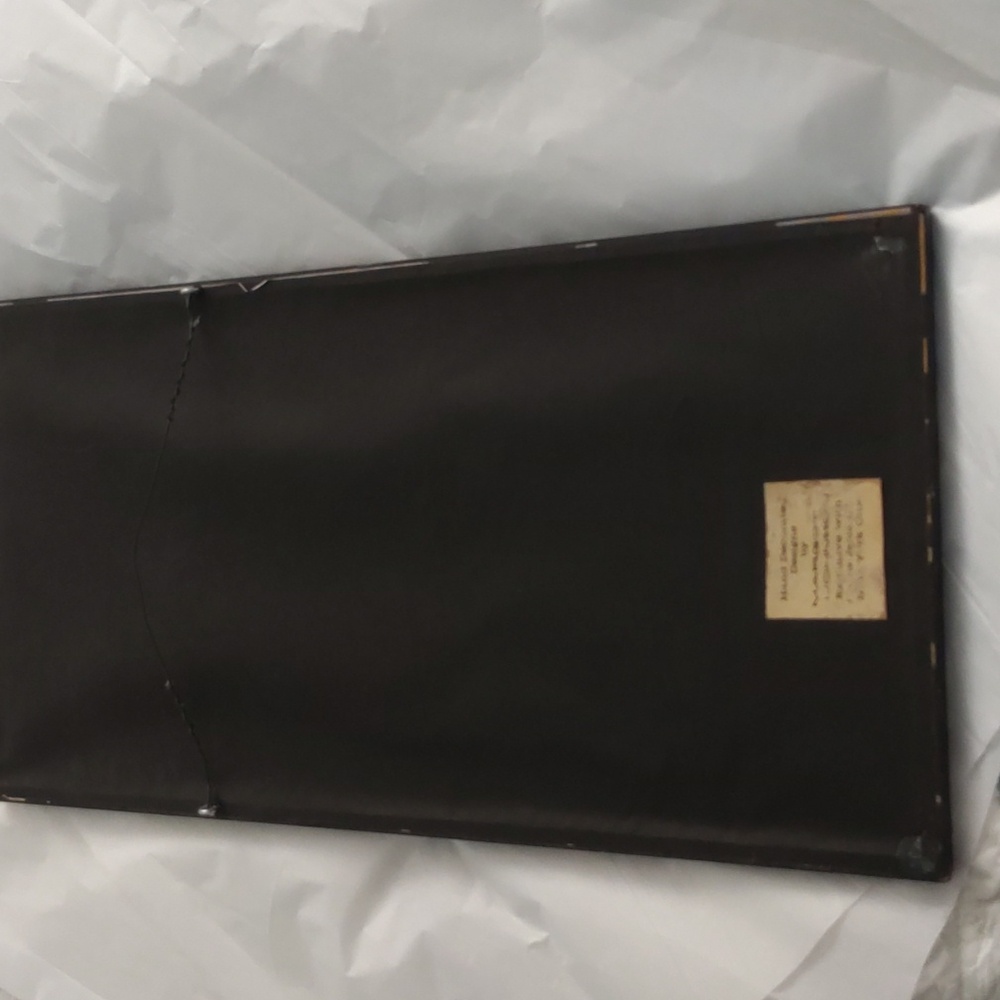 1967 Margot Johnson Gemini Zodiac Wall Art with Black Frame - Picture 5 of 5